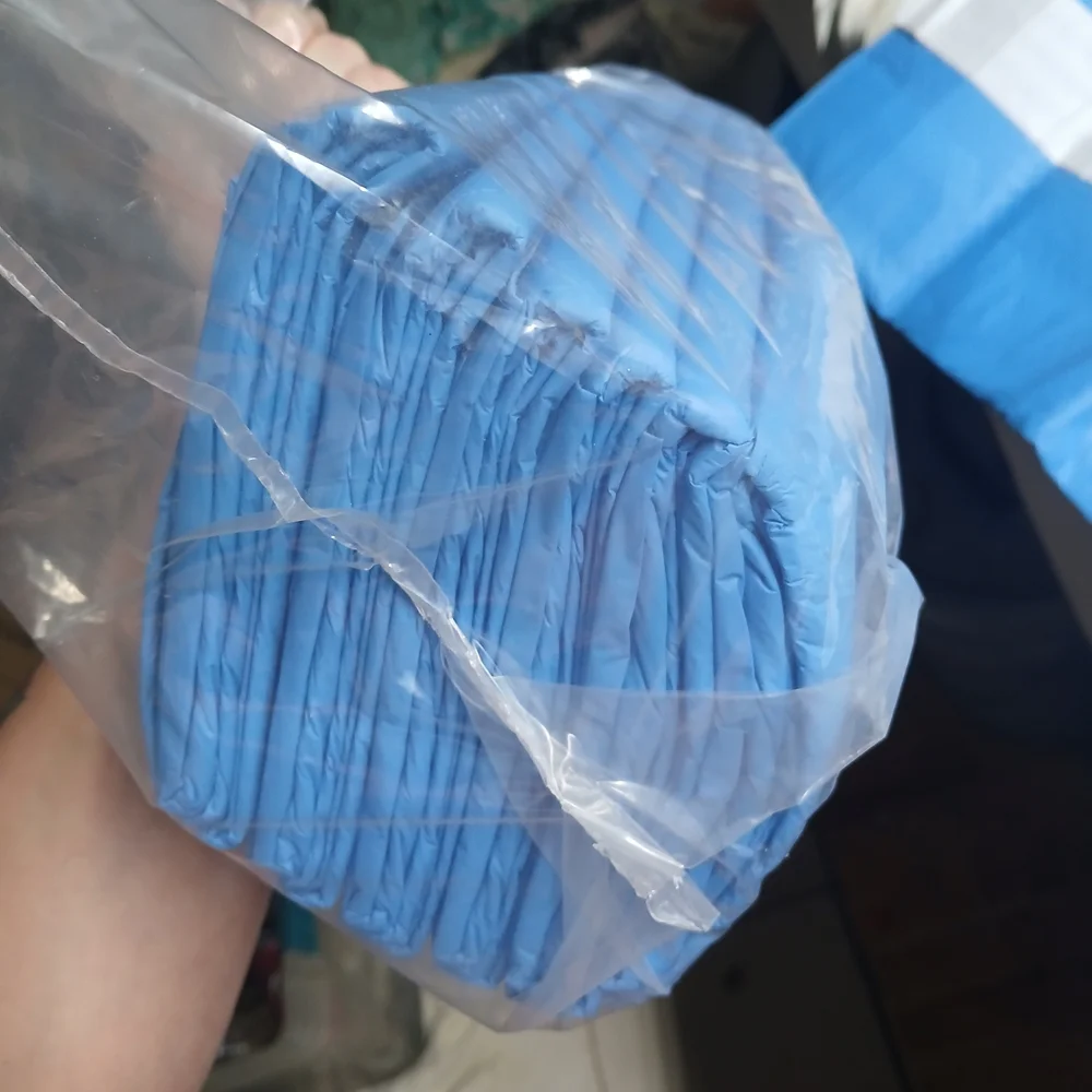 Disposable Blue Underpads- Baby Changing- Dog Training- Incontinence Etc X7